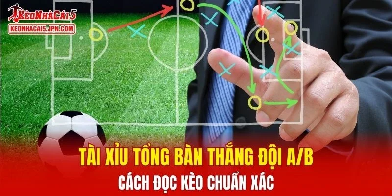 Tài Xỉu Tổng Bàn Thắng Đội A/B