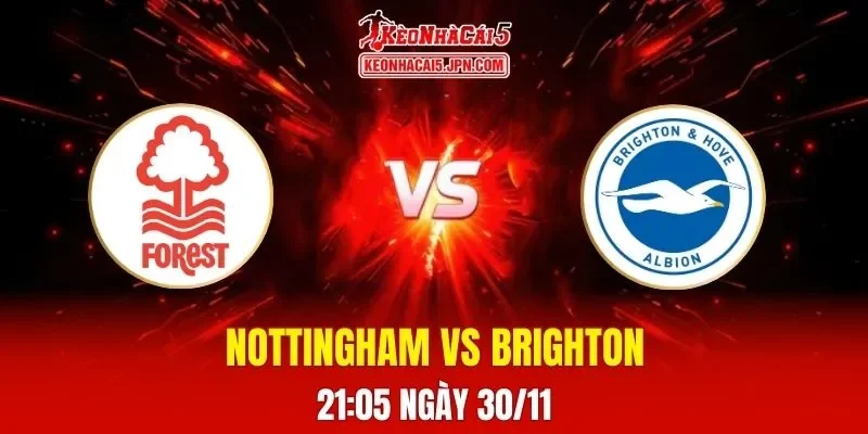 Soi Kèo Tài Xỉu, Phạt Góc Trận Nottingham Forest Vs Brighton, 21h05 Ngày 30/11