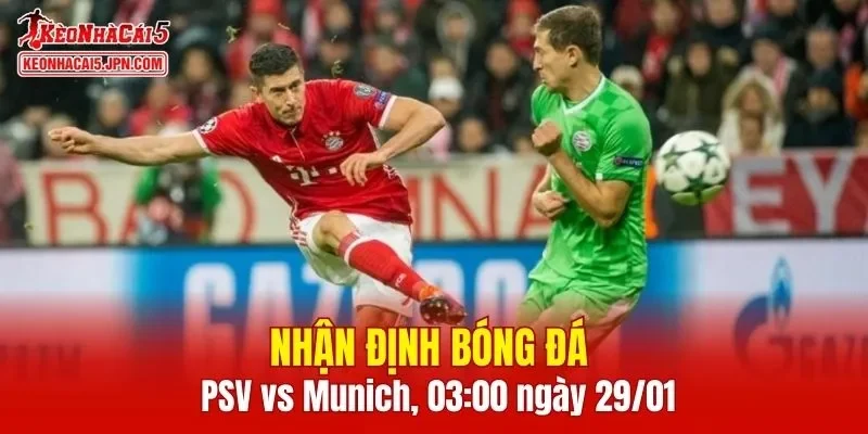 Cuộc đối đầu PSV vs Bayern Munich hứa hẹn mang lại nhiều điều thú vị