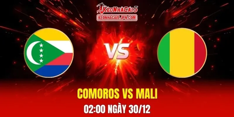 Soi Kèo Tài Xỉu, Phạt Góc Trận Comoros Vs Mali, 02h00 Ngày 30/12