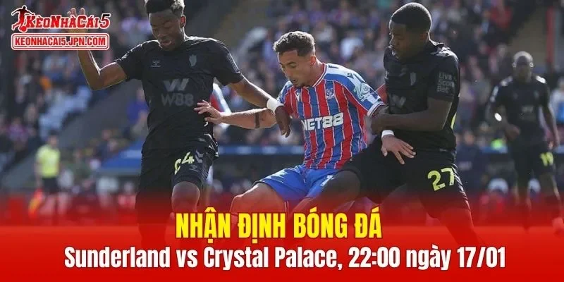 Trận đấu giữa Sunderland vs Crystal Palace hứa hẹn sẽ rất hấp dẫn