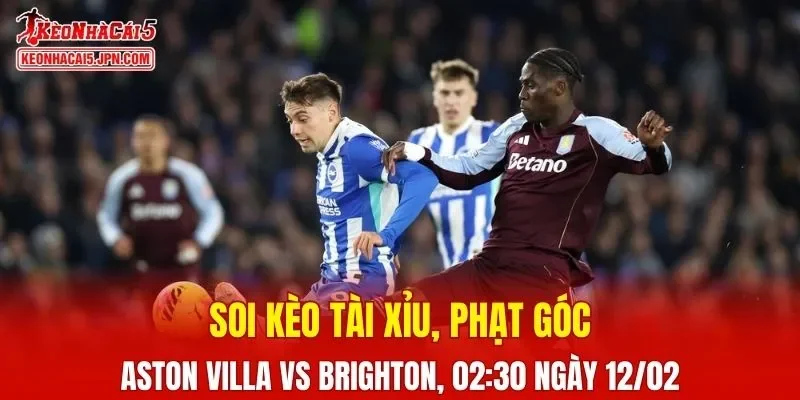 Trận đấu giữa Aston Villa Vs Brighton đang hứa hẹn sẽ bùng nổ 