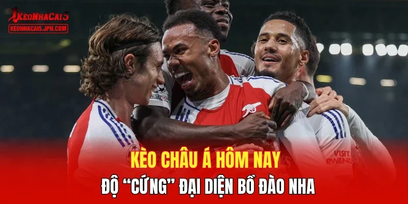 Kèo châu Á hôm nay - Độ “cứng”  đại diện Bồ Đào Nha