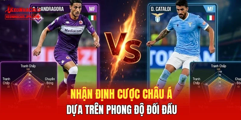 Nhận định cược châu Á dựa trên phong độ đối đầu